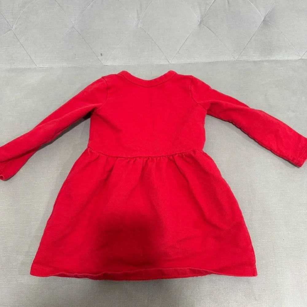 Carters girls dress with bows 2T